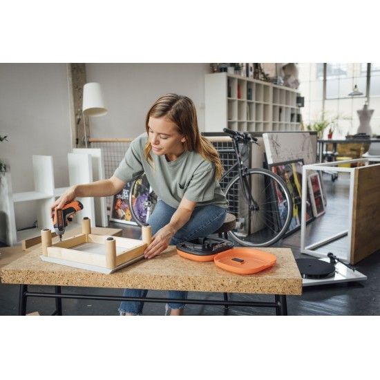 Aparafusador 3,6V de Carregamento Rápido refª BCF611CK BLACK DECKER Aparafusador 3,6V de Carregamento Rápido refª BCF611CK BLACK DECKER