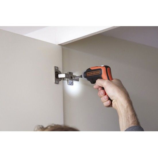 Aparafusador 3,6V de Carregamento Rápido refª BCF611CK BLACK DECKER Aparafusador 3,6V de Carregamento Rápido refª BCF611CK BLACK DECKER