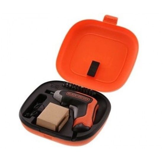 Aparafusador 3,6V de Carregamento Rápido refª BCF611CK BLACK DECKER Aparafusador 3,6V de Carregamento Rápido refª BCF611CK BLACK DECKER