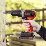 Aparafusadora c/percuss�o 1x4,0Ah + 1x2,0Ah ref� BCD003MEM2K BLACK DECKER