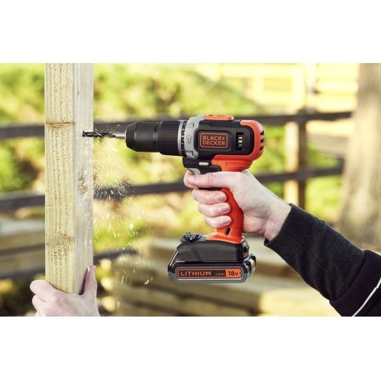 Aparafusadora c/percussão 1x4,0Ah + 1x2,0Ah refª BCD003MEM2K BLACK DECKER Aparafusadora c/percussão 1x4,0Ah + 1x2,0Ah refª BCD003MEM2K BLACK DECKER