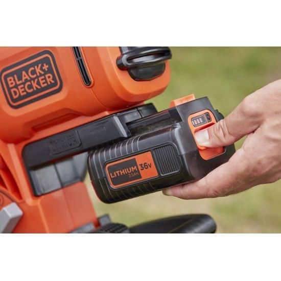 Soprador-aspirador-triturador 3 em 1 36V refª BCBLV3625L1 BLACK DECKER Soprador-aspirador-triturador 3 em 1 36V refª BCBLV3625L1 BLACK DECKER