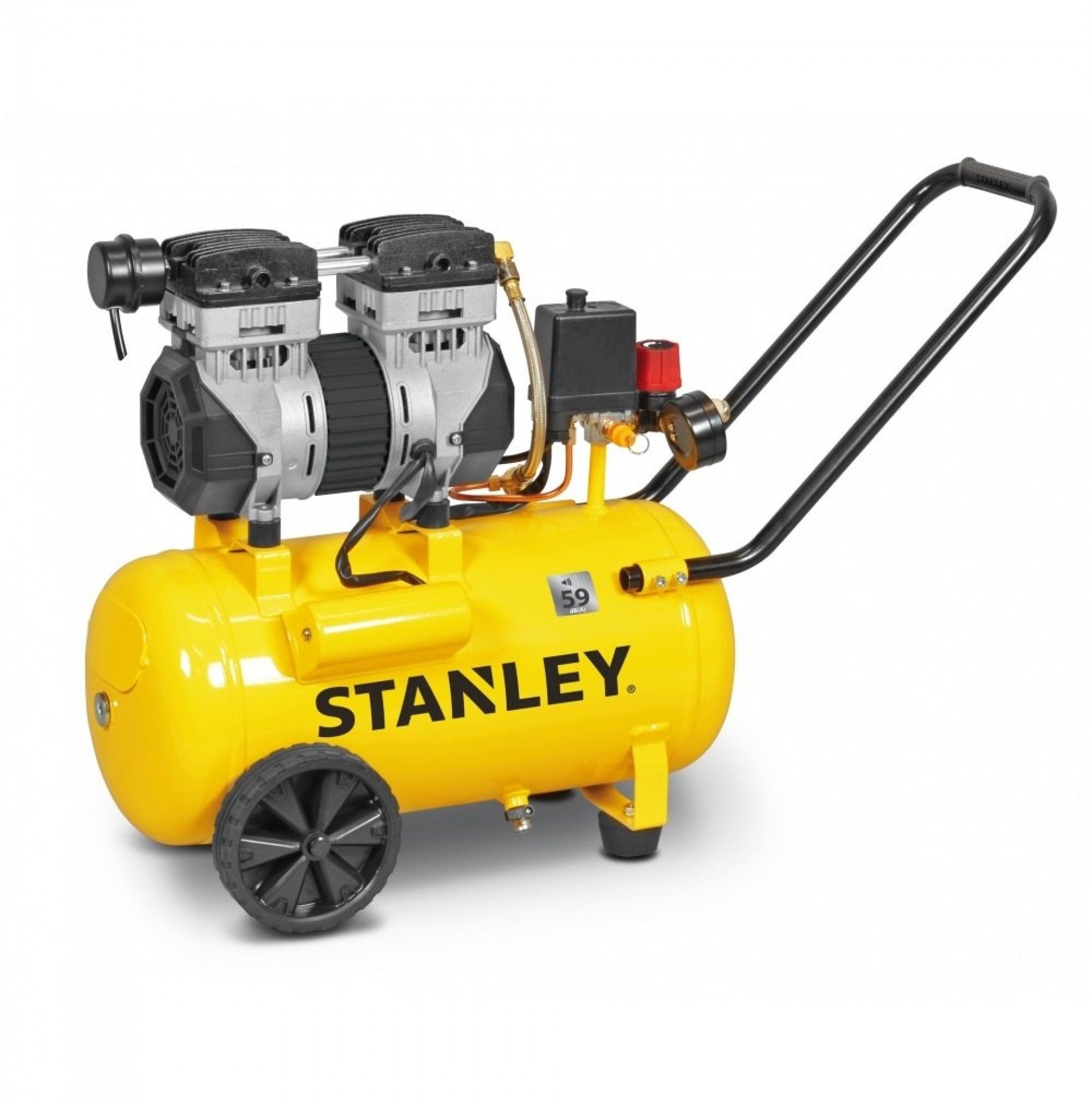 COMPRESSOR 24L DST 150/8/24 SILENCIOSO B2CC2G4STN704 STANLEY