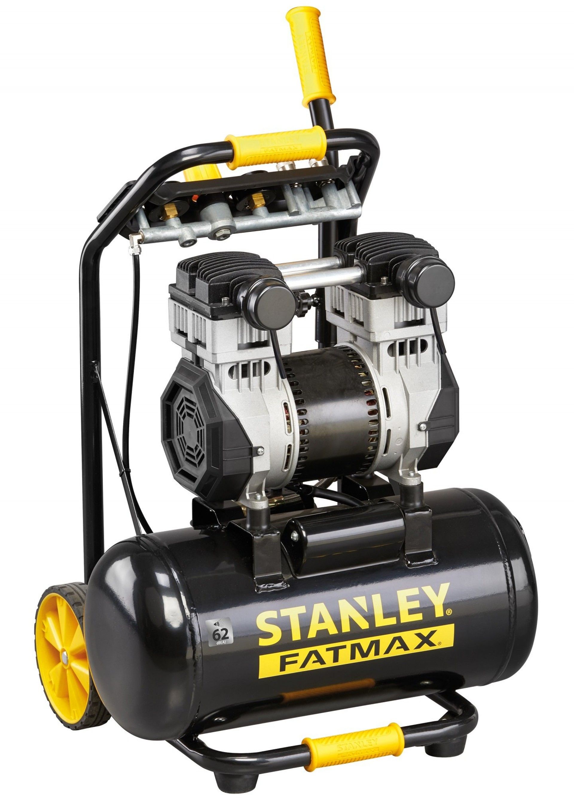 Compressor 24L 2Hp Silent refª FMXCMS2024PE STANLEY