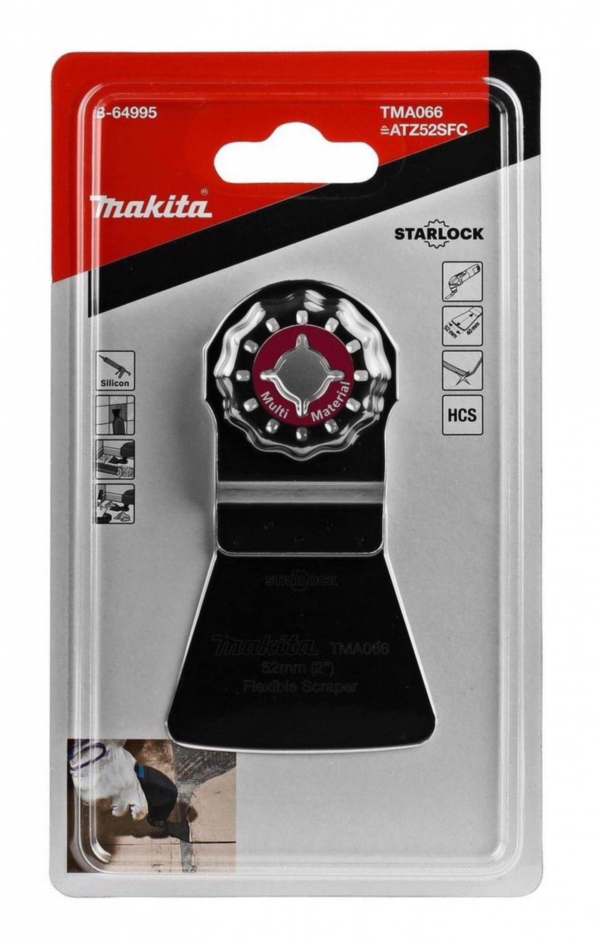 Raspador flexível HCS STARLOCK refª B-64995 MAKITA