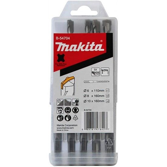 KIT BROCAS SDS-PLUS REF B-54704 MAKITA
