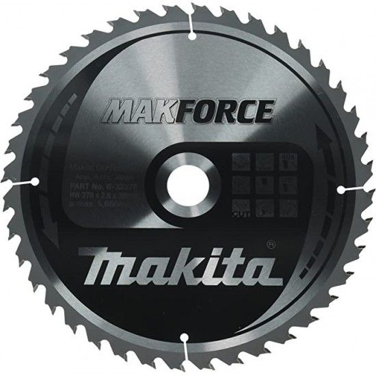 Disco HM 270x30mm 40D Standard ref B-32378 MAKITA