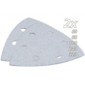 KIT LIXAS TRIANGULARES VELCRO ref B-21674 MAKITA
