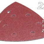 KIT LIXAS TRIANGULARES  VELCRO REF B-21618 MAKITA