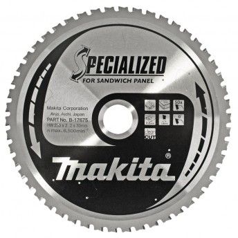 DISCO P/PAINEIS SANDWICH HM235-50D 235mm 50D B-17675 MAKITA DISCO P/PAINEIS SANDWICH HM235-50D 235mm 50D B-17675 MAKITA