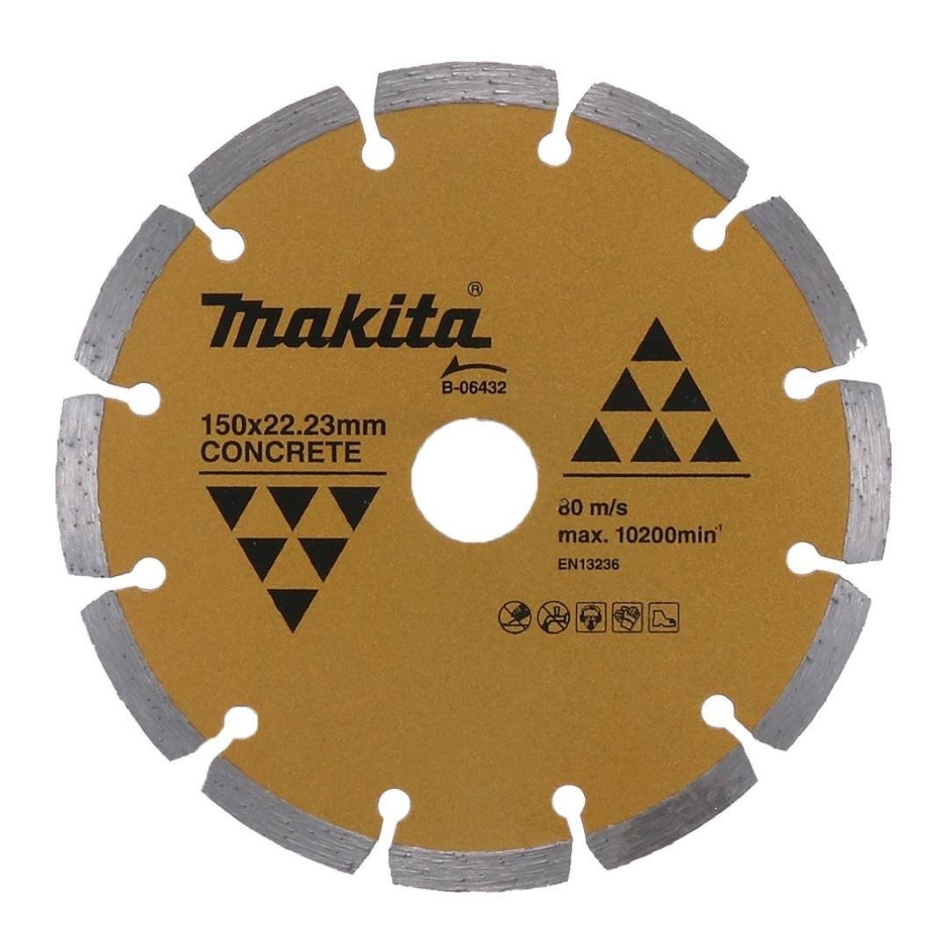 Disco diamantado 150mm refª B-06432 MAKITA