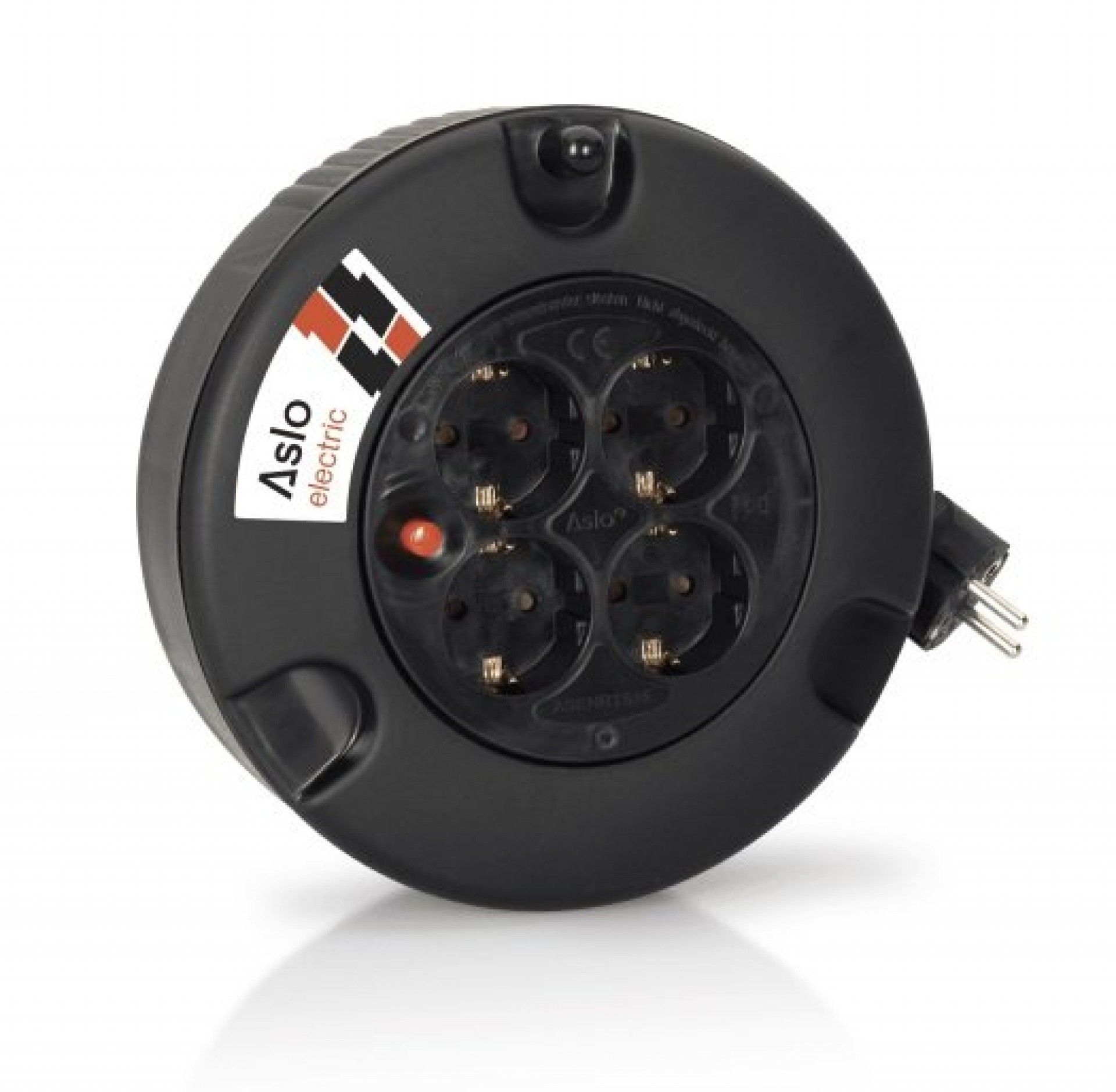 Extensão c/enrolador 3x1.5mm 5m refª ASENRT515 Aslo