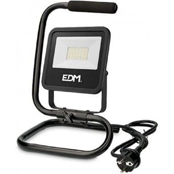 Projetor led com Pé 30w 2370lm 6400k refª 70410 EDM Projetor led com Pé 30w 2370lm 6400k refª 70410 EDM