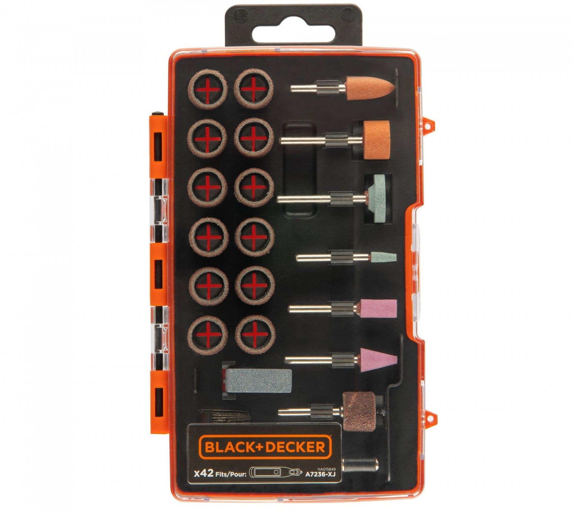 Jogo de 42 peças para Multifunções. refª A7236-XJ BLACK DECKER
