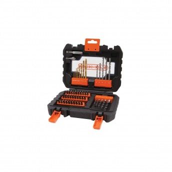 Conjunto de perfurao e parafusagem de 50 peas Easy Grip ref A7232 BLACK DECKER