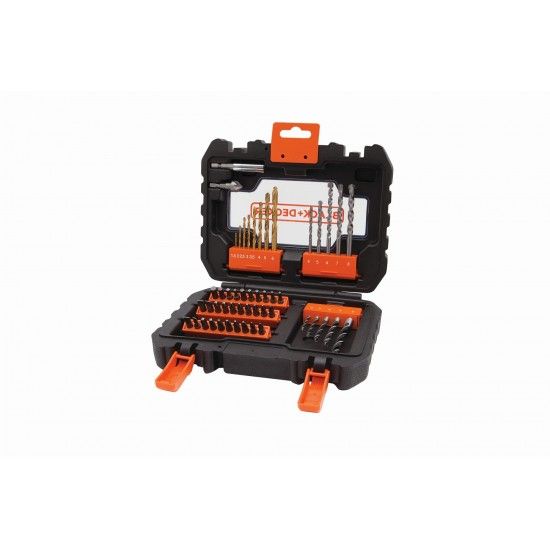 Conjunto de perfura��o e parafusagem de 50 pe�as Easy Grip ref� A7232 BLACK DECKER