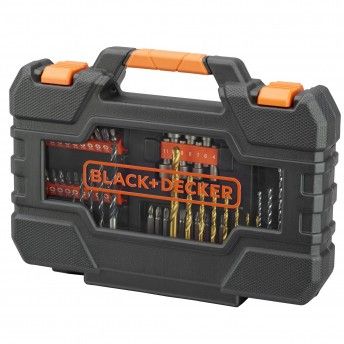 Conjunto de perfurao e conduo de 76 peas Easy Grip ref A7231 BLACK DECKER