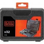 Jogo de 32 pe�as para furar e aparafusar. Brocas "Titanium" ref� A7216 BLACK DECKER