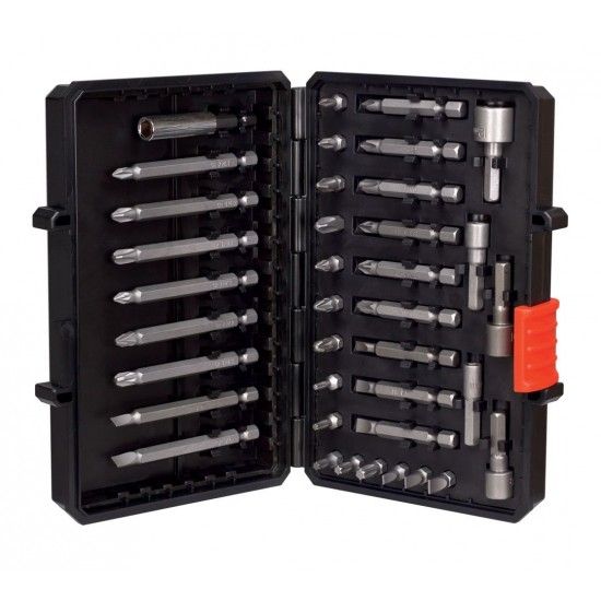 Jogo de 38 peças para aparafusar refª A7202 BLACK DECKER Jogo de 38 peças para aparafusar refª A7202 BLACK DECKER