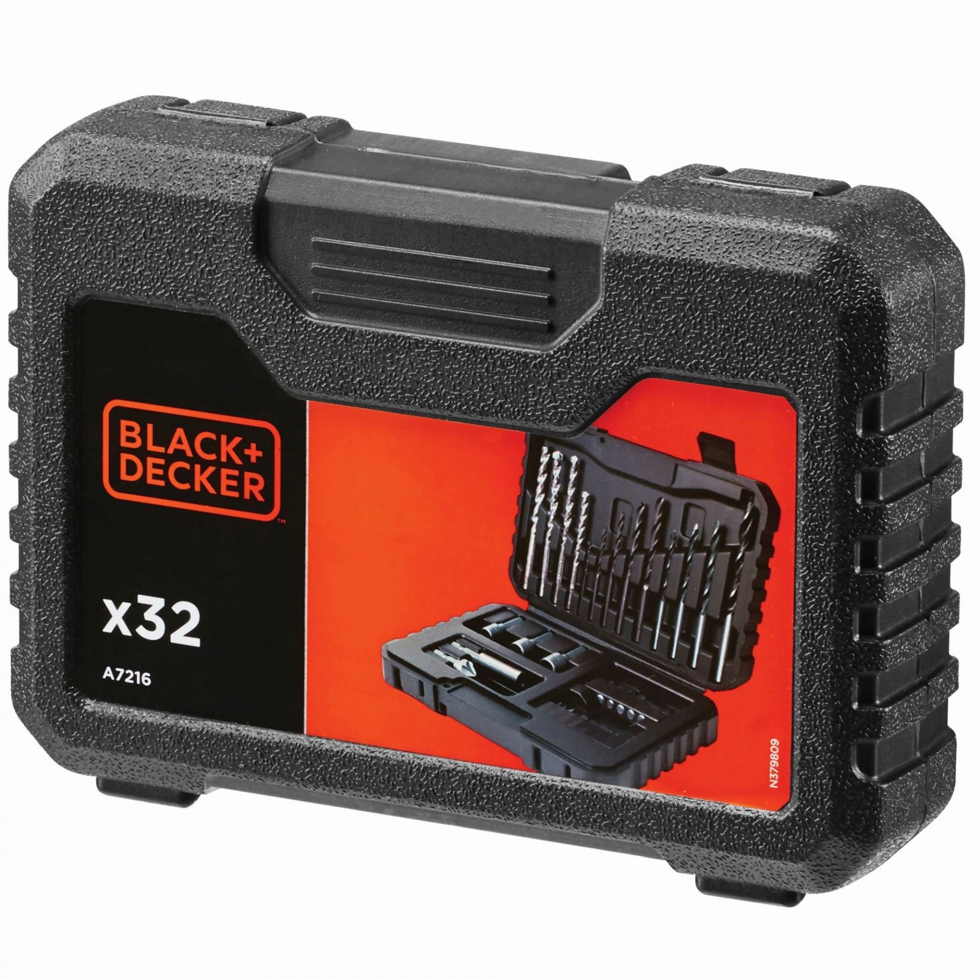 Jogo de 32 peças para furar e aparafusar. Brocas "Titanium" refª A7216 BLACK DECKER