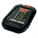 Jogo de 16 peças para furar e aparafusar. Brocas "Titanium" refª A7186 BLACK DECKER Jogo de 16 peças para furar e aparafusar. Brocas "Titanium" refª A7186 BLACK DECKER