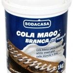 Cola p/madeira branca 1Kg refª 46204 Mago Cola p/madeira branca 1Kg refª 46204 Mago