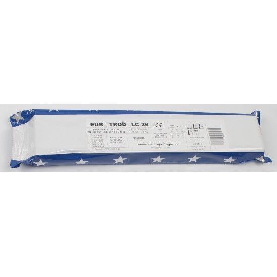 Elctrodo Inox LC26 , 2.0x300mm, 100Un  ref 99098 MADER