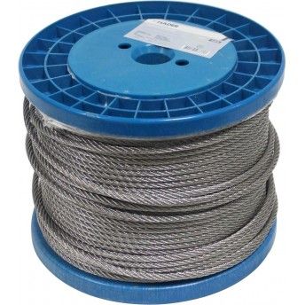 Cabo de Ao Inox, Revestido PVC, 4mmx250m ref 98739 MADER