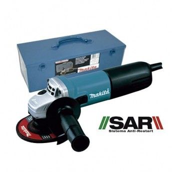 Mini Rebarbadora 840W 115mm SAR 9557NBRK1 Makita Mini Rebarbadora 840W 115mm SAR 9557NBRK1 Makita