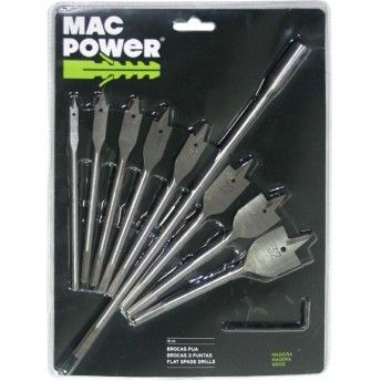 Brocas Pua, 10Un  ref 95090 MAC POWER