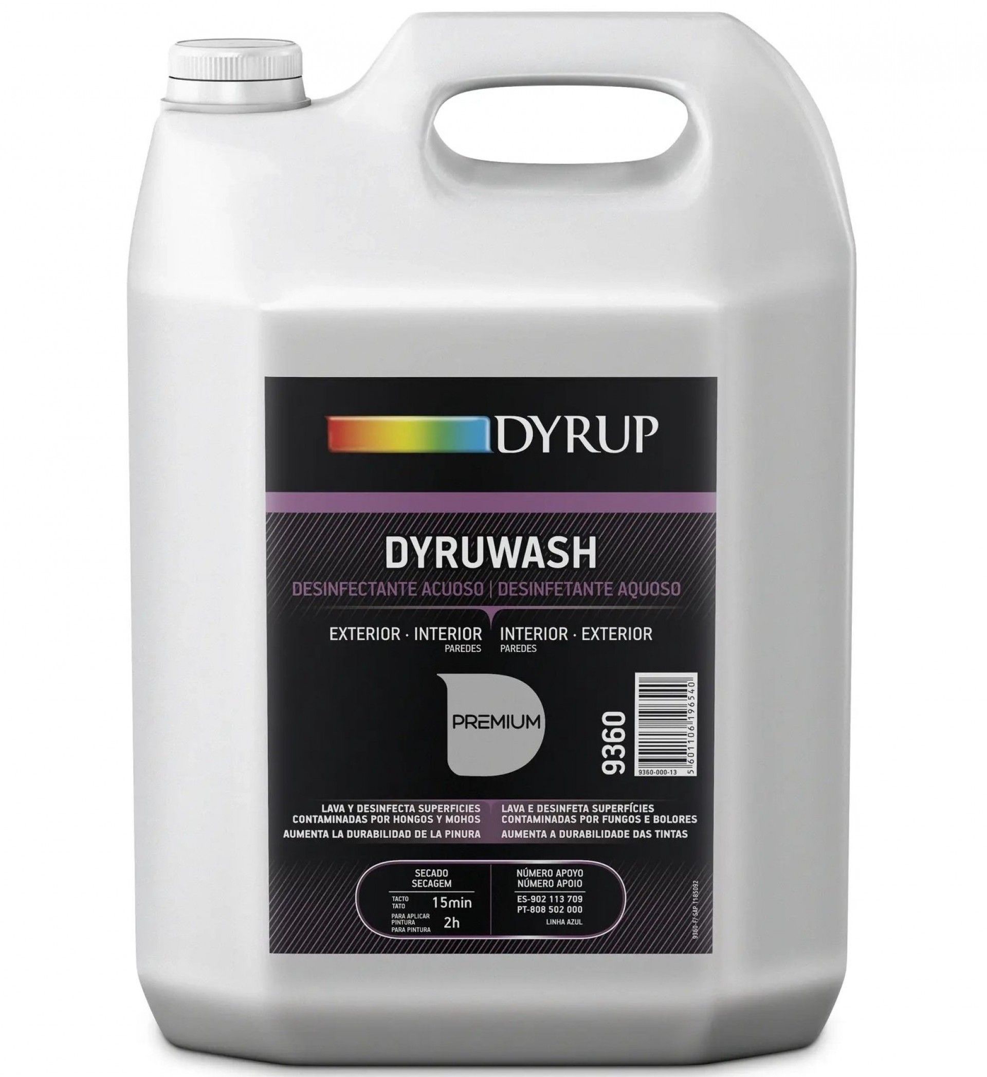 Desinfectante Dyruwash 5L refª 9360-000 DYRUP