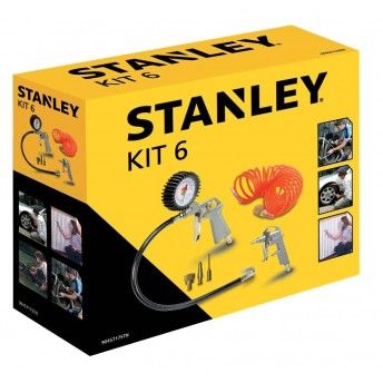 KIT ACESSRIOS AR COMPRIMIDO 6P ref 9045717STN STANLEY