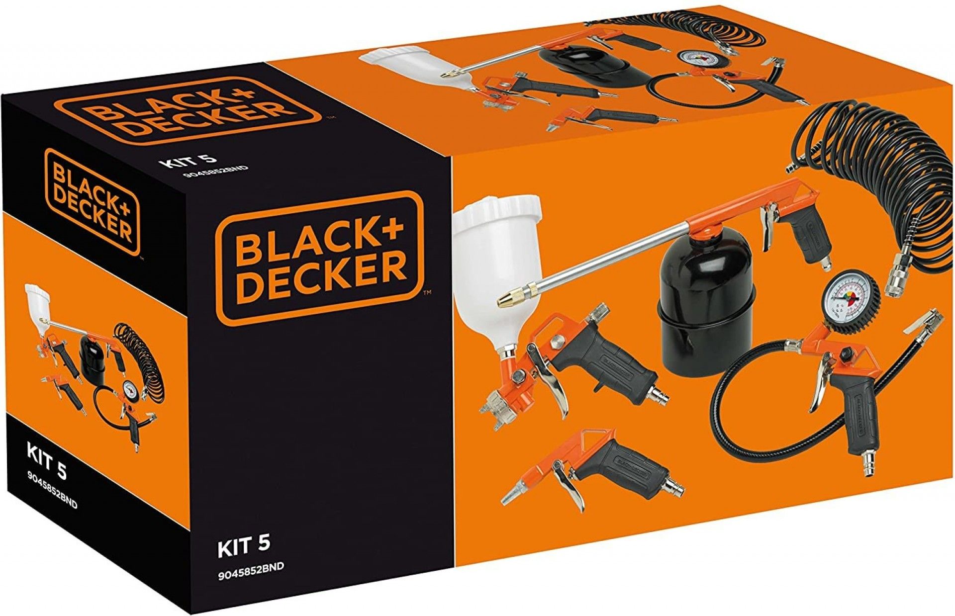 Kit acessórios ar comprimido 5pç refª 9045852BND BLACK DECKER