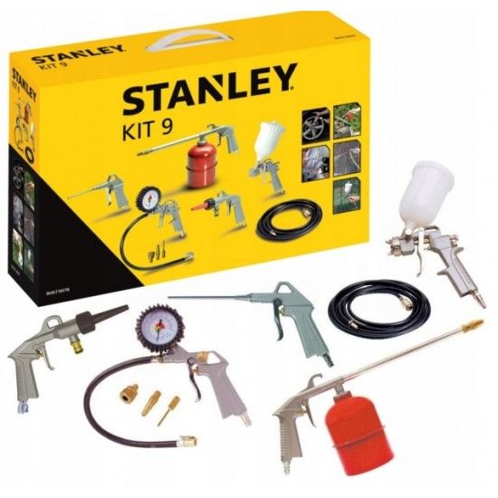 Kit acessrios ar comprimido 9p ref 9045718STN STANLEY