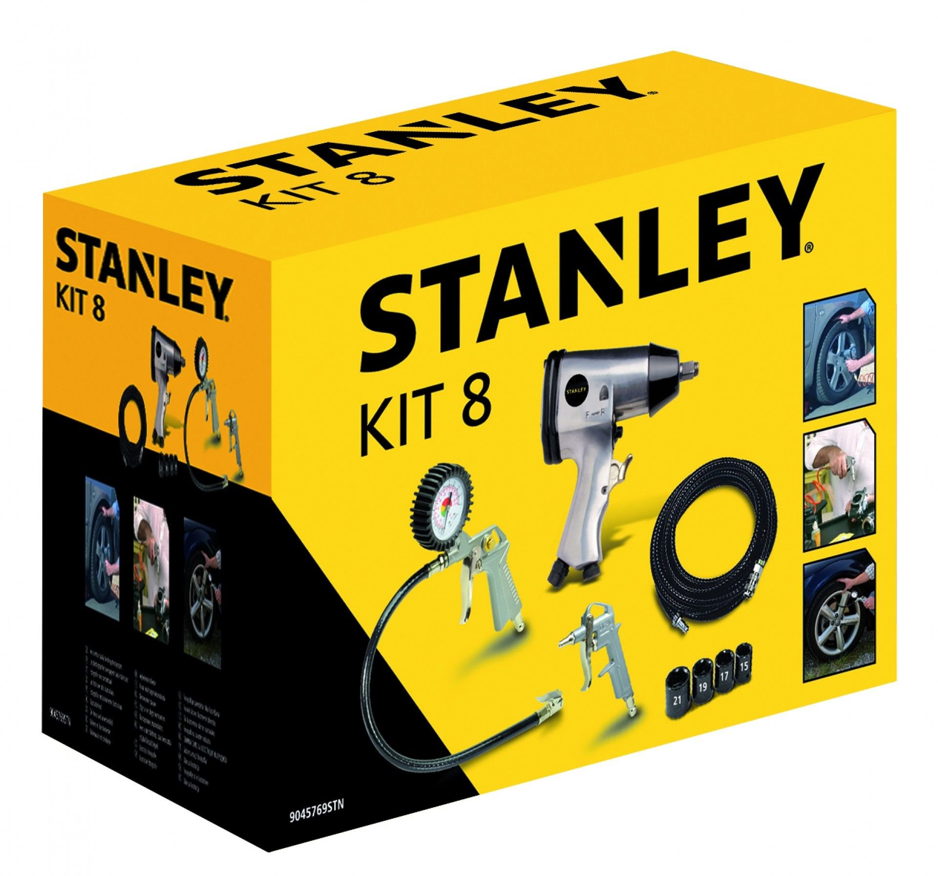 Kit Chave impacto 8pç refª 9045769STN STANLEY