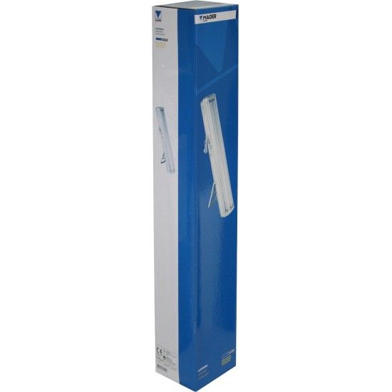 Lanterna Fluorescente, Recarregvel, 2x18W | Home Tools ref 89152 MADER