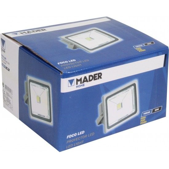 Foco Led-Mhm-20w Fixo     ref� 89128 MADER