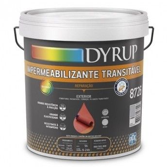 IMPERMEABILIZANTE TRANSITVEL 8726 TELHA 15L DYRUP