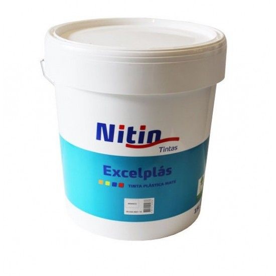 EXCELPLAS BRANCO MATE 15L NITIN