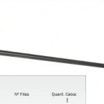 Var�o-Escovi-Sdx-R/Mist1/2-1mt ref� 85707 MADER