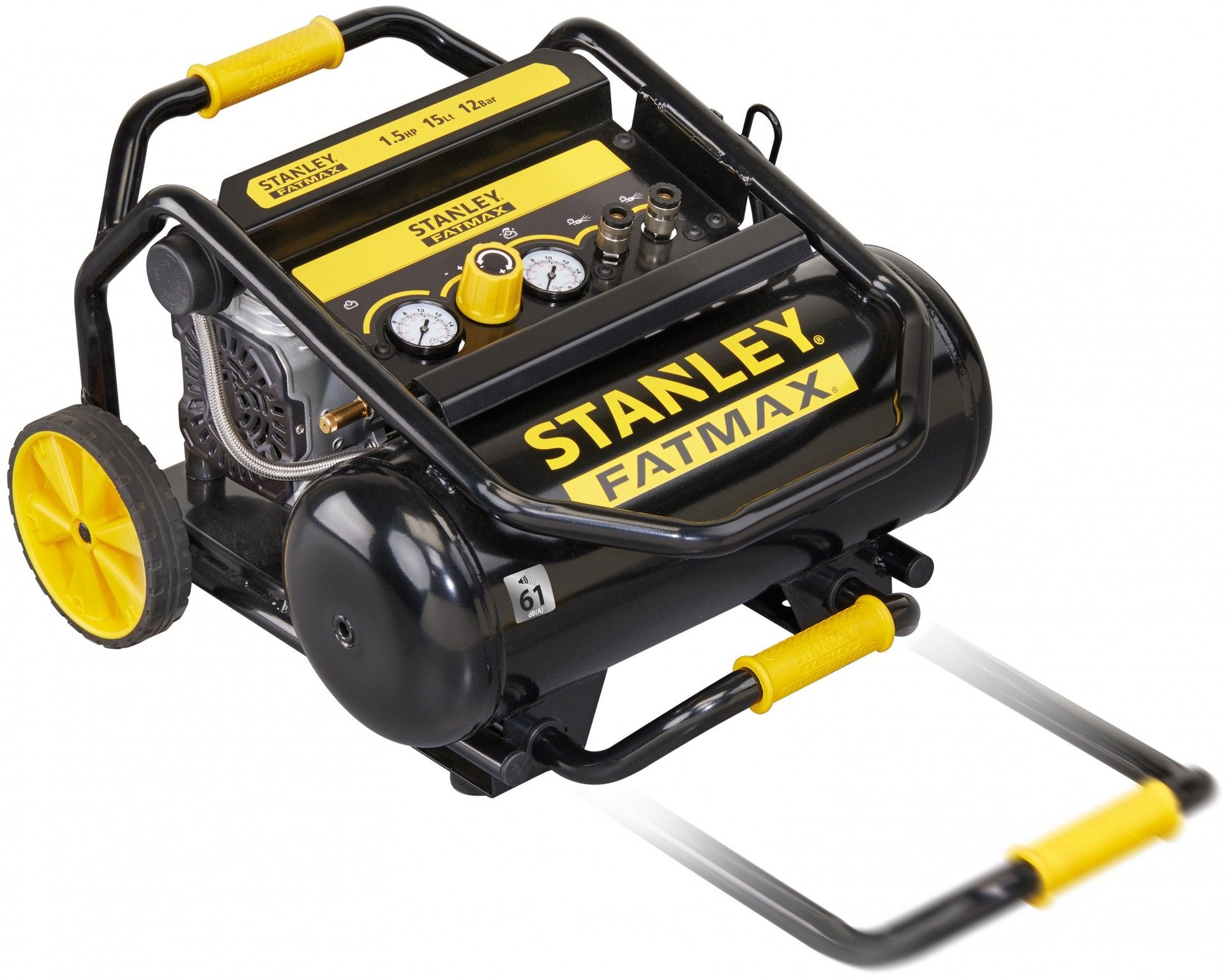 Compressor 15L 1.5Hp Silent refª FMXCMSHP15TE STANLEY