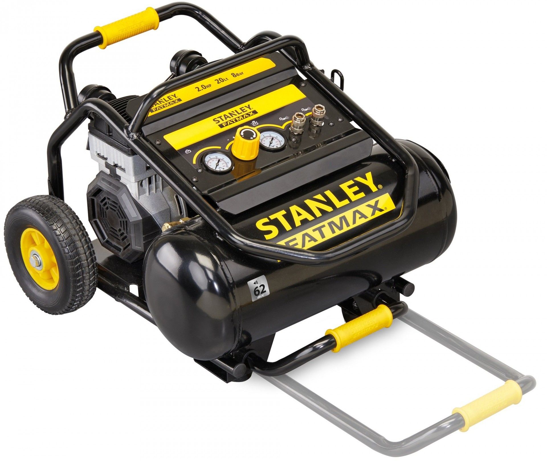 Compressor 20L 2Hp Silent refª FMXCMS2020TE STANLEY