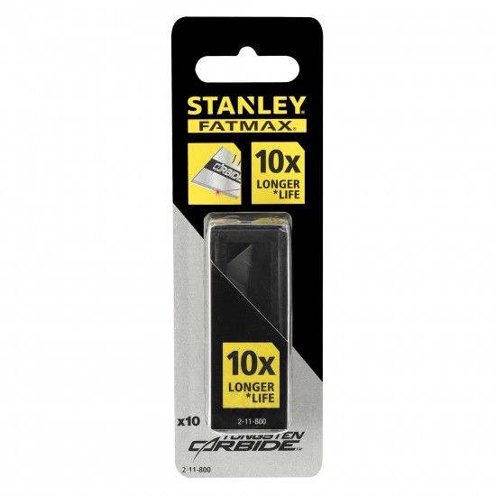 Folhas de Faca Carbide - 50 folhas refª 8-11-800 STANLEY Folhas de Faca Carbide - 50 folhas refª 8-11-800 STANLEY