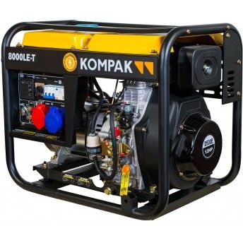 Gerador diesel 8KW 12Hp ref 8000LE-T Kompak