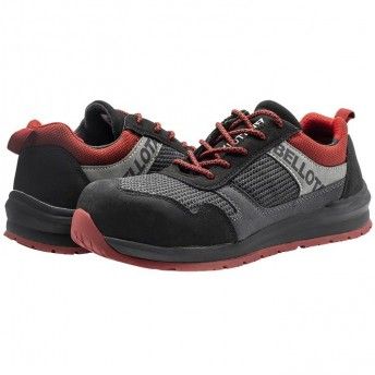 Sapato de segurana Street S1P Vermelho ref 72350BR BELLOTA