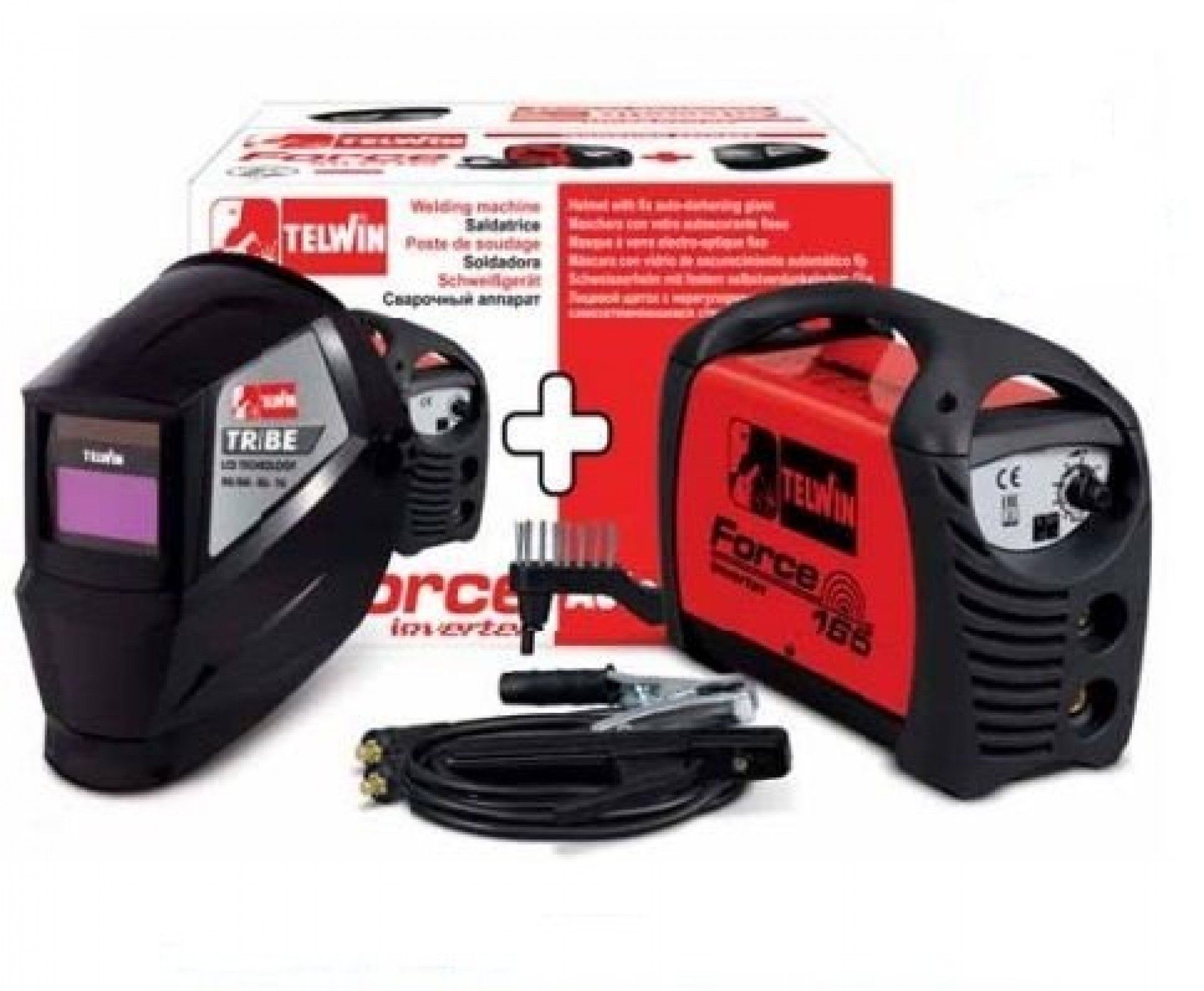 Telwin Force 165 c/máscara Tribe refª 721815863