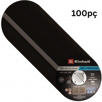 Disco corte inox 115x1mm (embalagem 100p) ref 711527 KWB