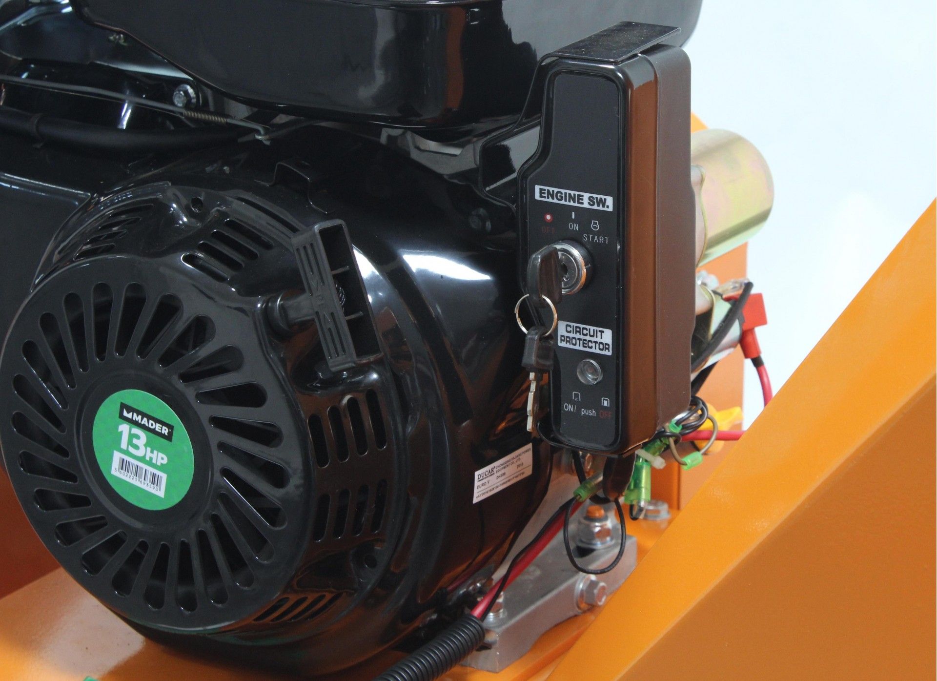 Triturador Agrícola, Folhas e Ramos, 13HP, 90mm refª 69359 MADER