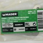 Lâmina para Tesoura de Podar a Bateria 69342 refª 69335 MADER Lâmina para Tesoura de Podar a Bateria 69342 refª 69335 MADER