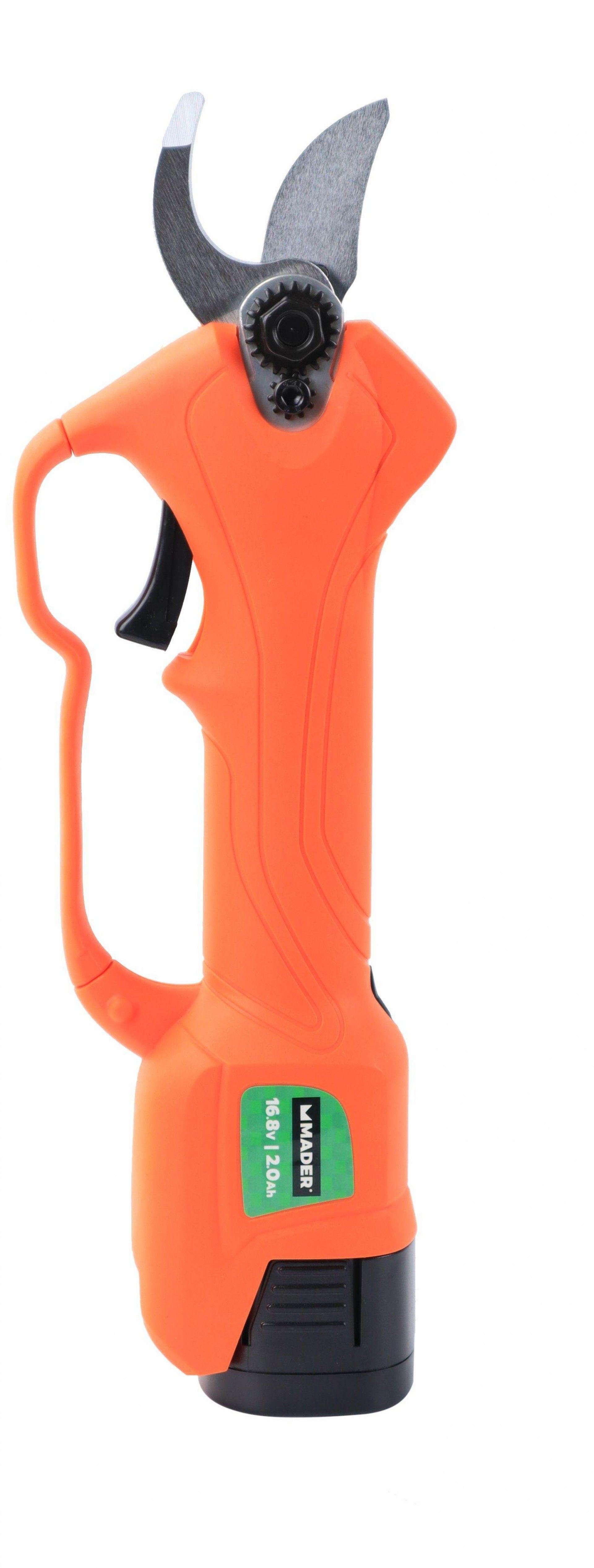Tesoura de Podar, com Bateria 16.8V, 2.0Ah refª 69332 MADER